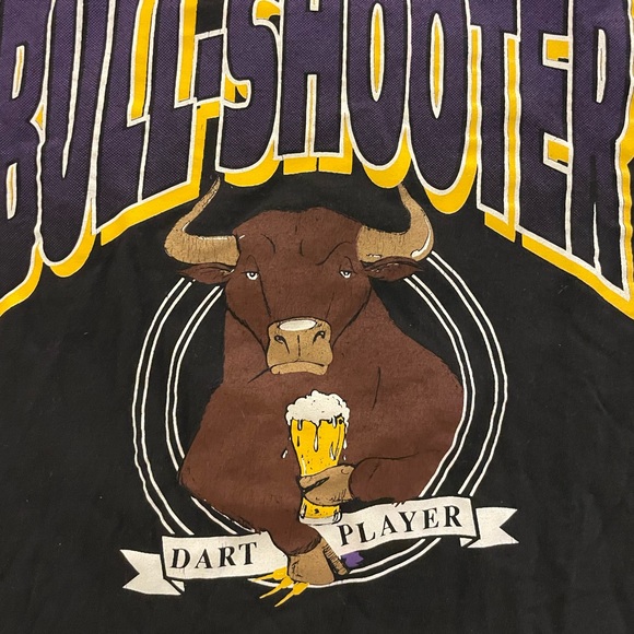 Vintage Black Graphic T Shirt - Picture 2 of 3